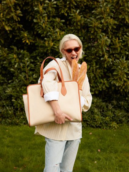 LeCabas L Escapade - Toile Beige