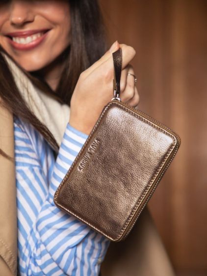 LePortefeuille Alice – Kupferfarben