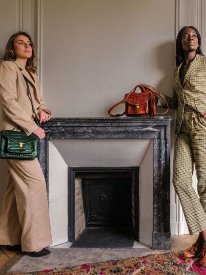 Mademoiselle George Alligator - Malachit