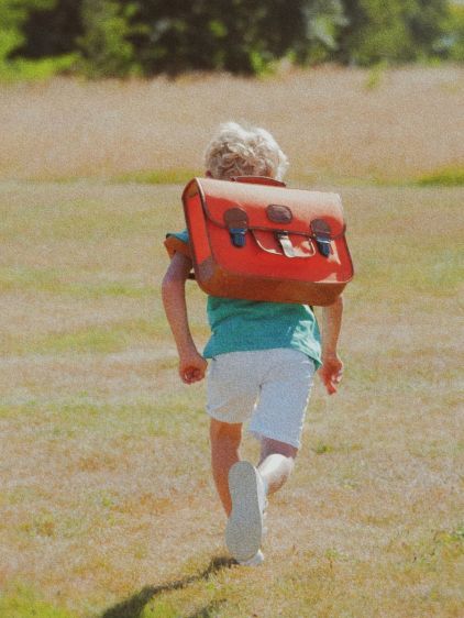 LeCartable d'écolier – Orange