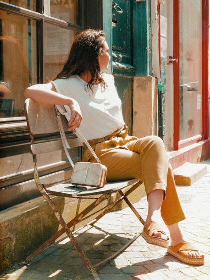 Paula – Silber-Bernsteinfarben