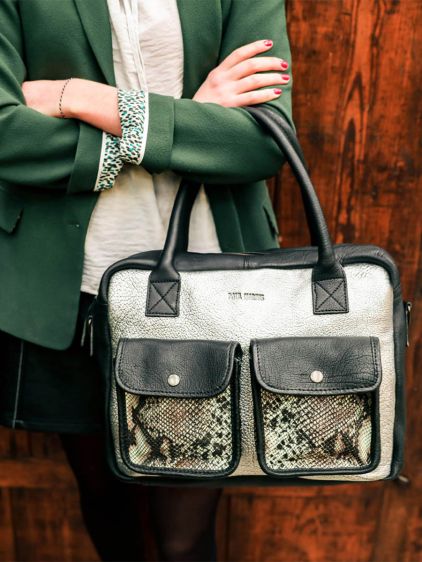 LeDandy Python - Silber / Schwarz