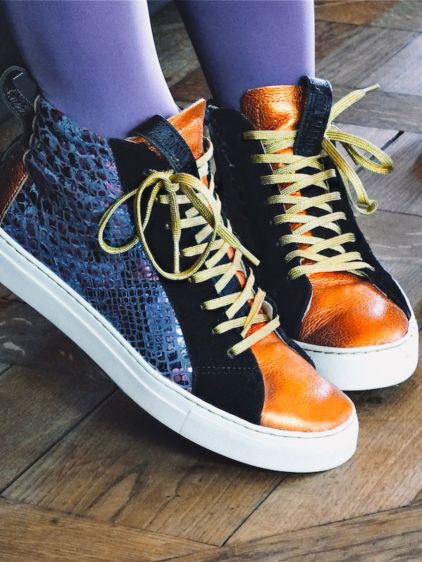 PM001 – Python Abysse / Orange Metallic