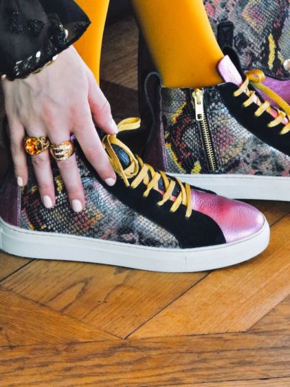 PM001 – Python Magma / Metallic-Rosa