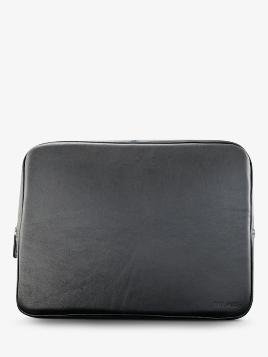 foto-ansicht-von-vorne-laptoptasche-schwarz-laptophülle-15-zoll-schwarz-paul-marius-m52m-b