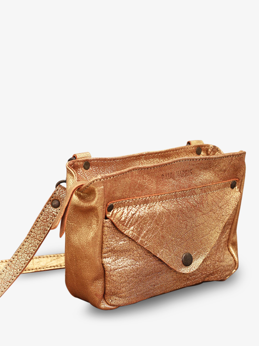 Foto-Seitenansicht-Umhängetasche-Leder-Damen-goldfarben-legavroche-goldfarben-paul-marius-w06-gd