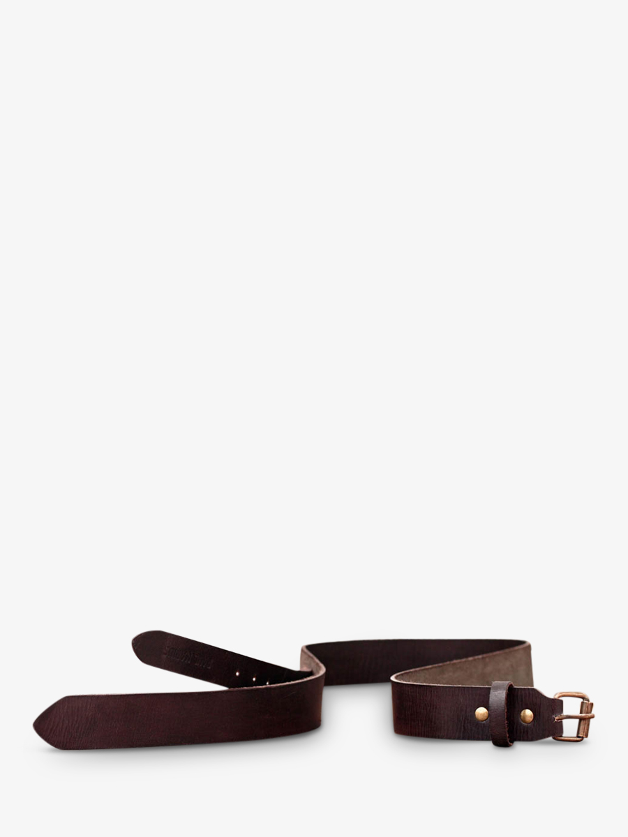 Foto-Rückansicht-Ledergürtel-für-Herren-schwarz-Lace-The-Belt-Industrial-Paul-Marius-B-S-DBR90