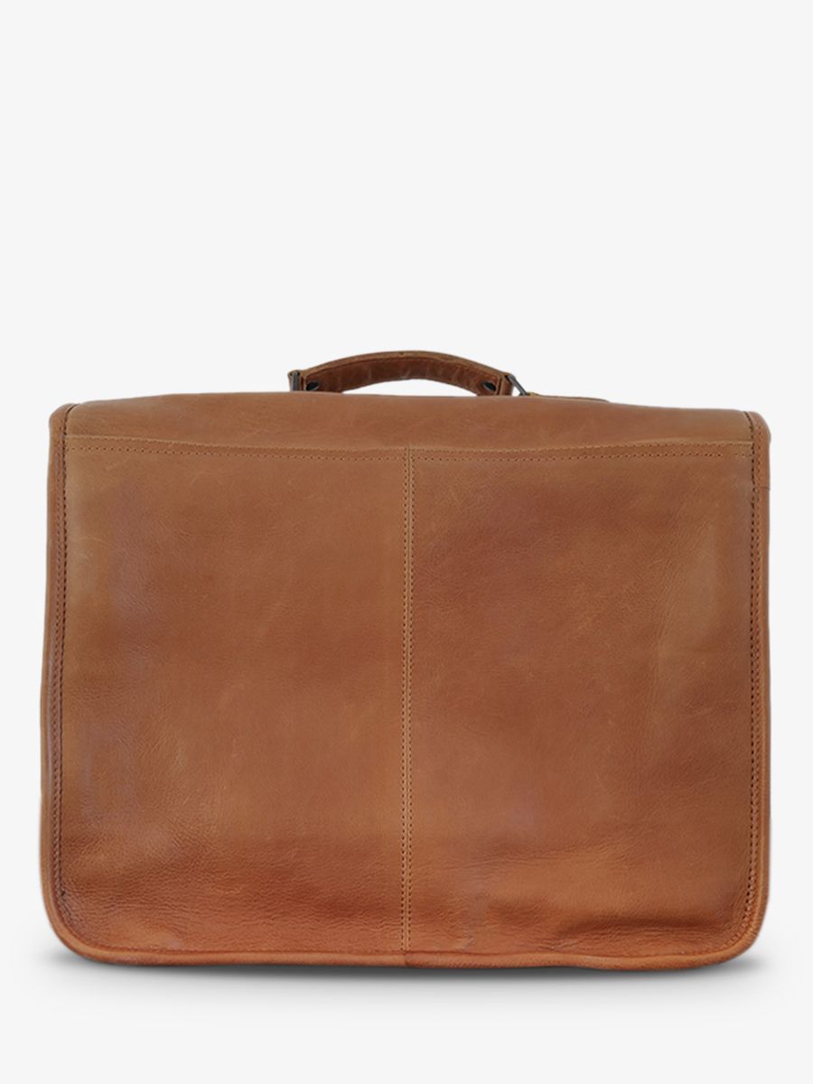 Foto-Rückansicht-Aktentasche-Leder-Computer-LeCartable-L-Celtik-Paul-Marius-M01S16-SCO-GR-OL