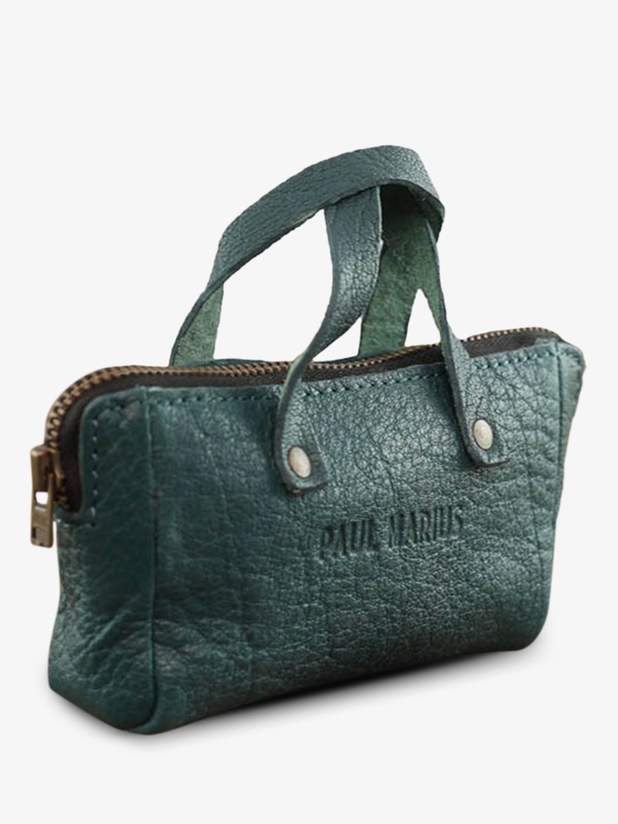 Foto-Ansicht-von-der-Seite-Geldbörse-Leder-blau-MonPremier-Paul-Marius-blau-Piscine-Paul-Marius-BBW-blau