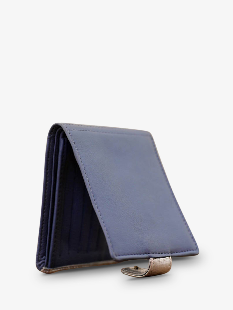 Foto-Rückansicht-Brieftasche-Leder-Damen-blau-silber-LePortefeuille-Louise-blau-lavendel-silber-Paul-Marius-M30-BL-S