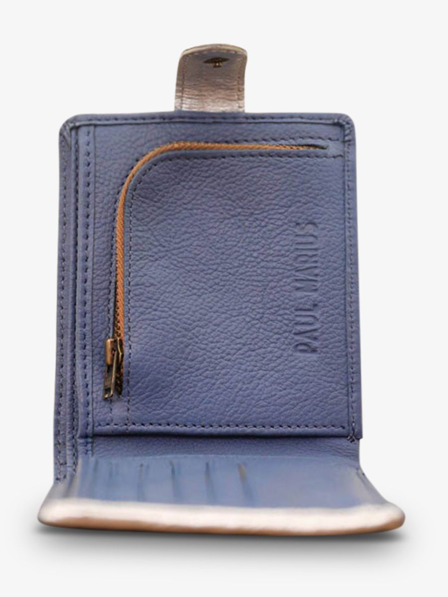 photo-portee-portefeuille-cuir-femme-bleu-argente-leportefeuille-louise-bleu-lavande-argente-paul-marius-m30-bl-s