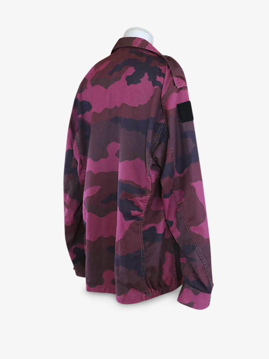 Foto-Rückansicht-Militärjacke-Baumwolle-rosa-Militärjacke-byzantinisch-Paul Marius Army001-pi-s