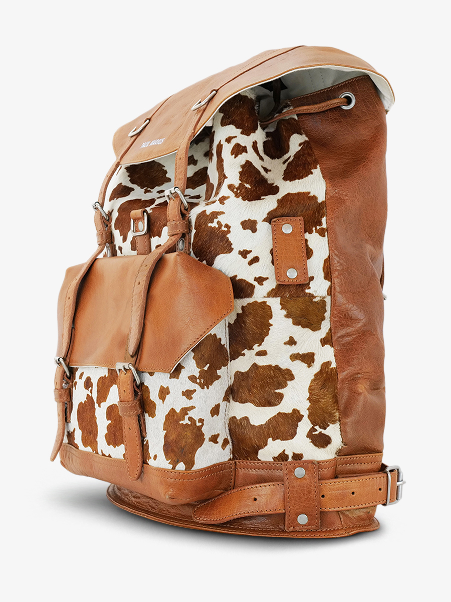 Foto-Seitenansicht-Rucksack-aus-Leder-für-Herren-Monlegionnaire-Rodeo-Paul-Marius-BBP-RO