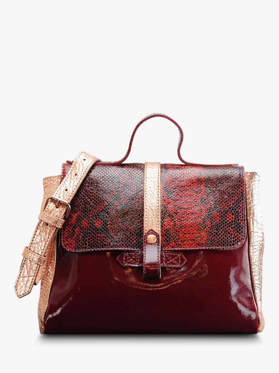 Foto-Vorderansicht-Umhängetasche-Leder-Damen-LeCorneille-Passion-Paul-Marius-W23-Pa