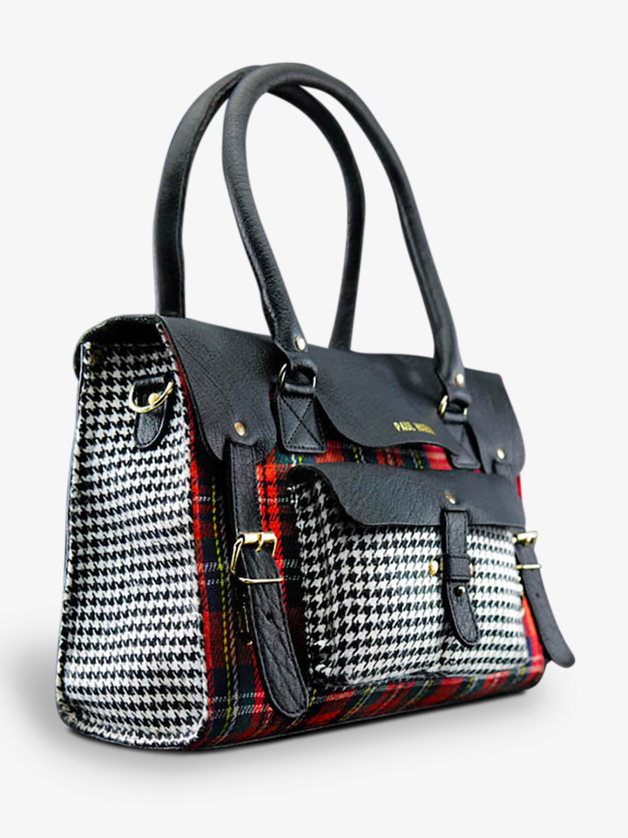 Foto-Seitenansicht-Umhängetasche-Leder-Damen-LeRive Gauche-M-Barock-Paul-Marius-W01M-Sco