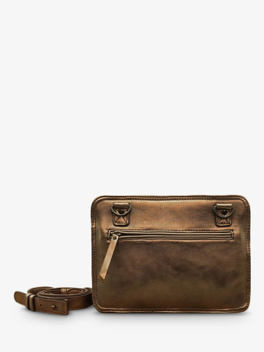 Foto-Rückansicht-Umhängetasche-Leder-Damen-Kupfer-LeGraphique-Kupfer-Paul-Marius-W17-C