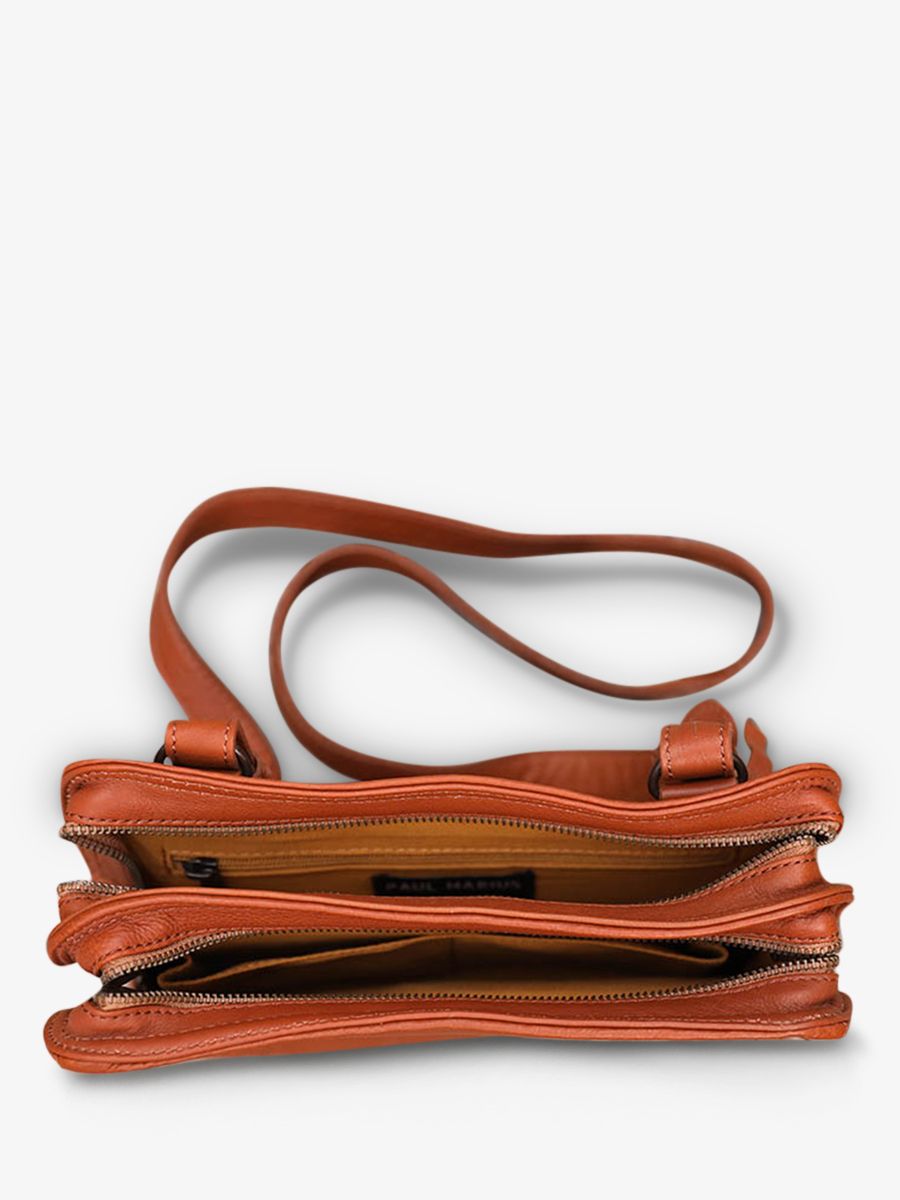 Foto-Innenansicht-Umhängetasche-Leder-Damen-braun-LeGraphique-Naturel-Paul-Marius-W17-L