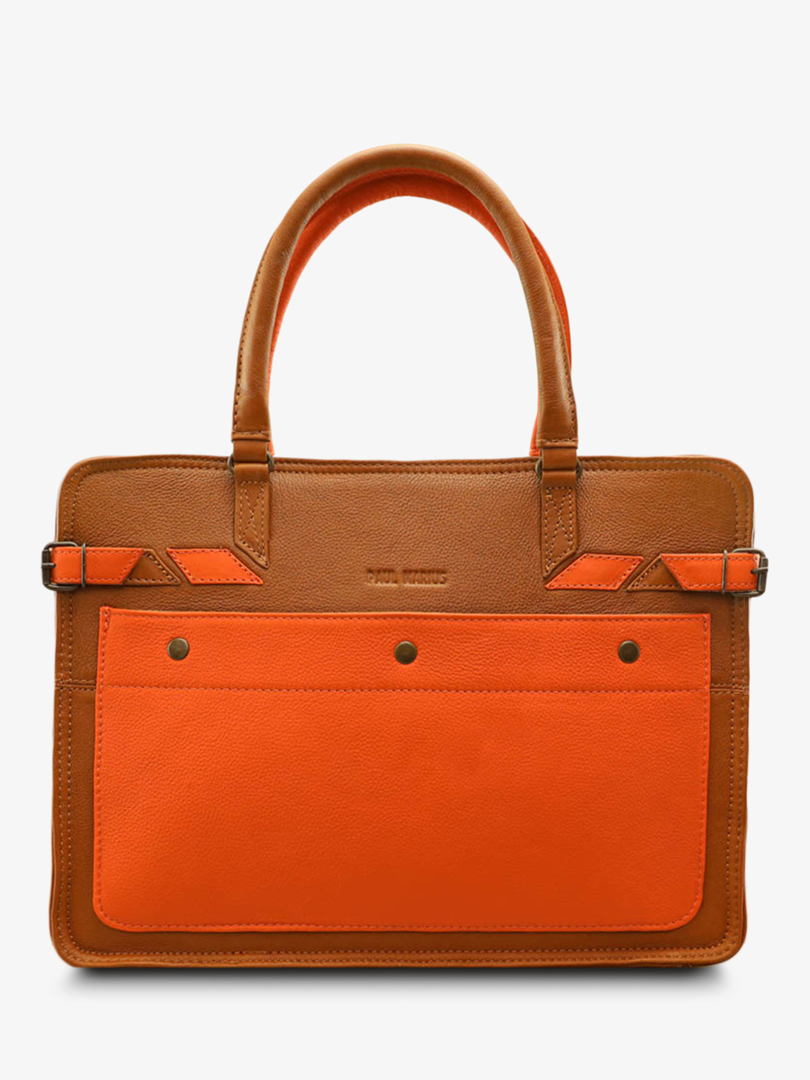 foto-frontansicht-aktentasche-leder-braun-orange-ambitioniert-naturbelassen-orange-paul-marius-b03-l-o