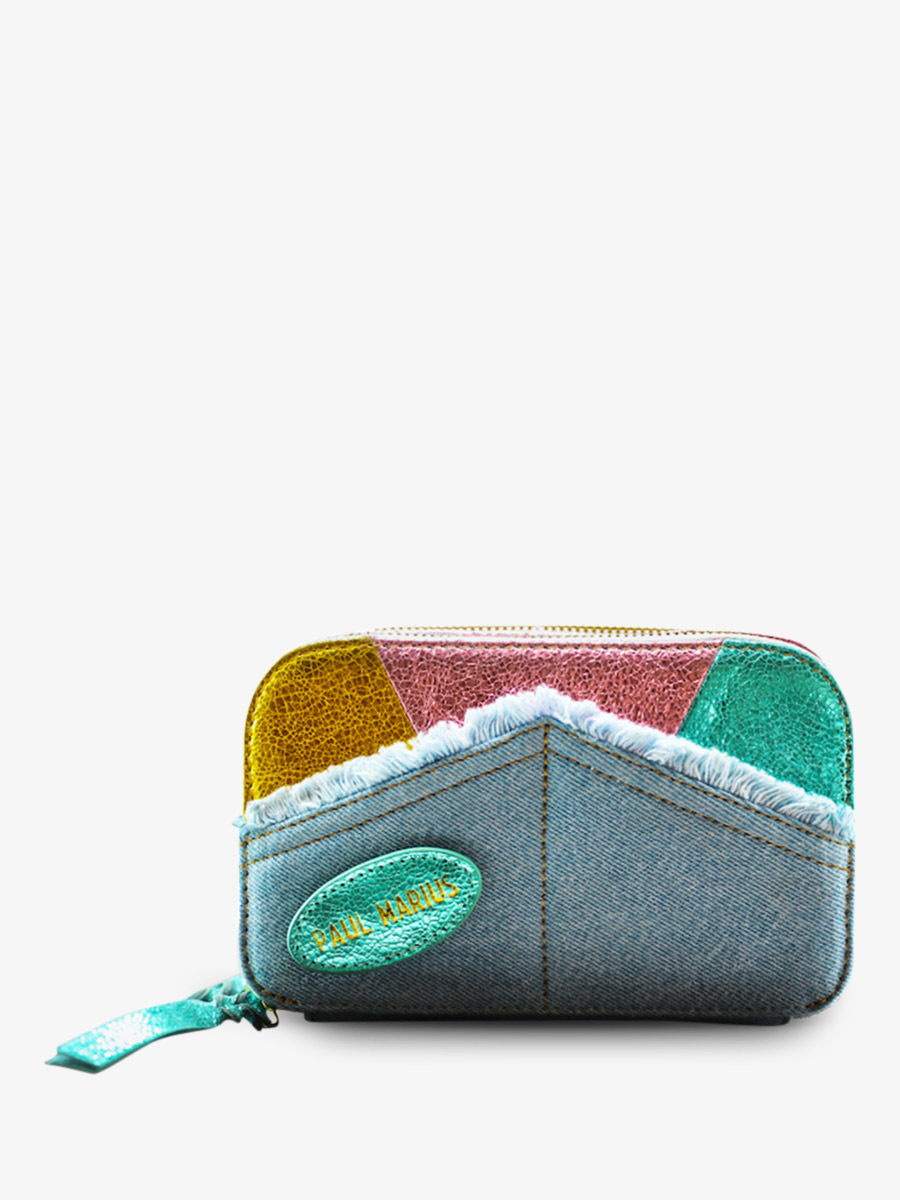 Foto-Seitenansicht-Gürteltasche-aus-Leder-für-Damen-Paula-90s-Paul-Marius-M66-Denim