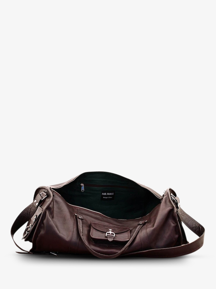 Foto-Seitenansicht-Reisetasche-aus-schwarzem-Leder-LeVoyageur-XL-Indus-Paul-Marius-M08S60-D