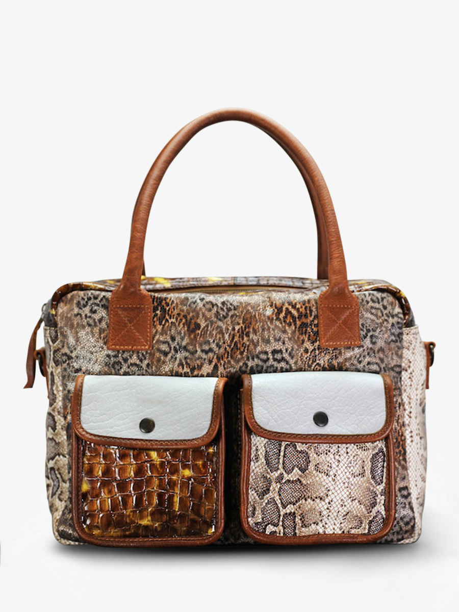 Foto-Vorderansicht-Dokumententasche-Leder-Damen-mehrfarbig-ledandy-chimere-colorado-paul-marius-w04-ch-cl