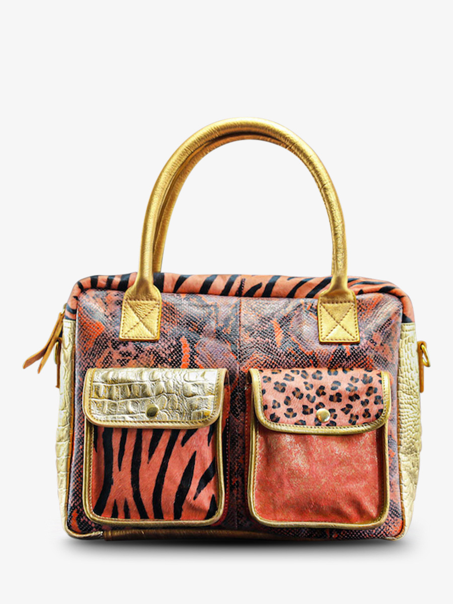 Foto-Seitenansicht-Dokumententasche-Leder-Damen-rosa-gold-ledandy-chimere-rosa-gold-paul-marius-w04-ch-pi-g