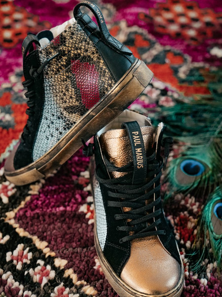 Foto-Vorderansicht-Sneaker-Damen-Leder-pm001-Byzance-Paul-Marius-pm001-byz-s35