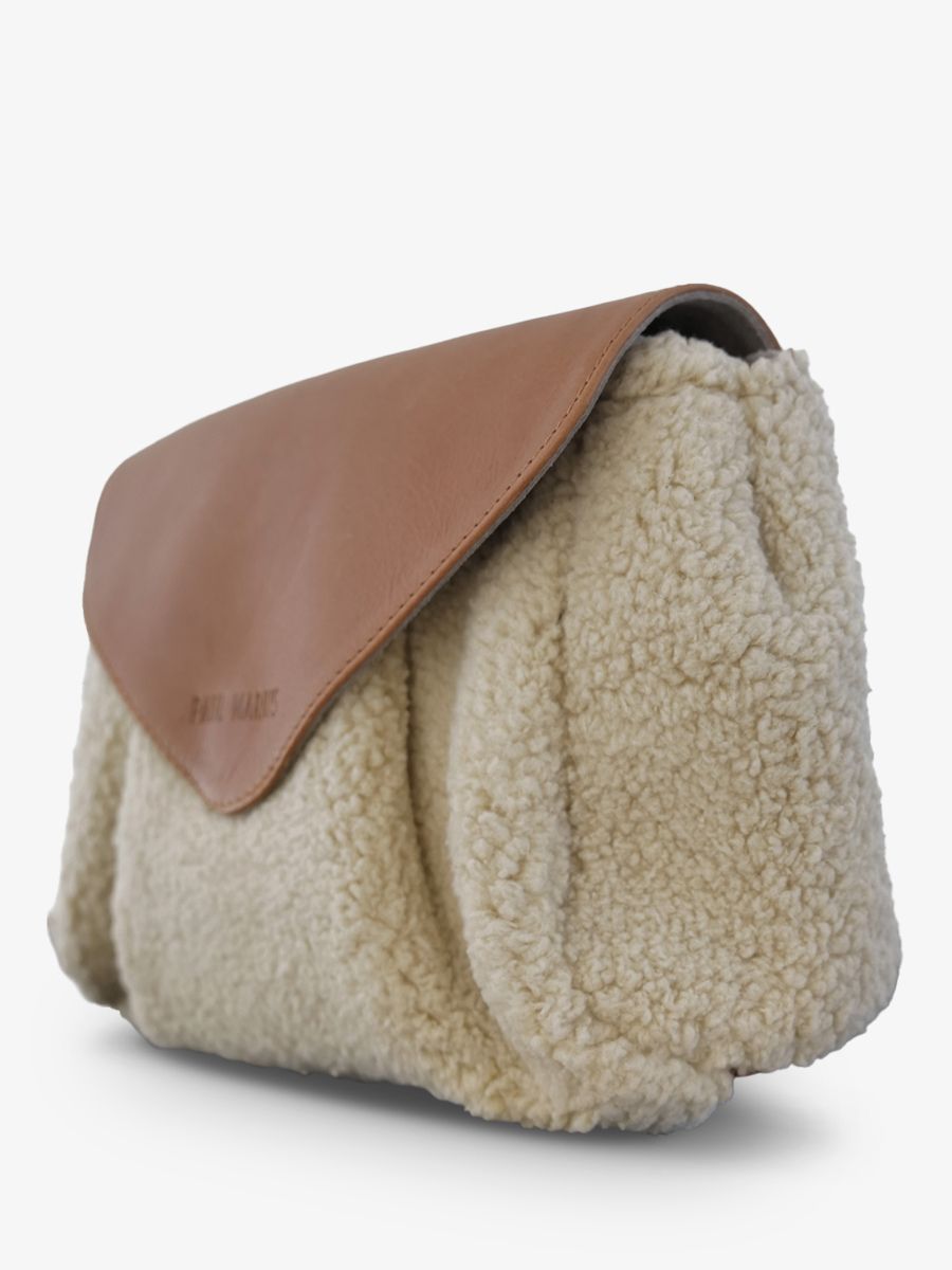 Foto-Seitenansicht-Umhängetasche-Leder-Paul Marius-braun-Suzon M-Himalaya-naturbelassen-geölt-Paul Marius-W25M-SH-W-OL