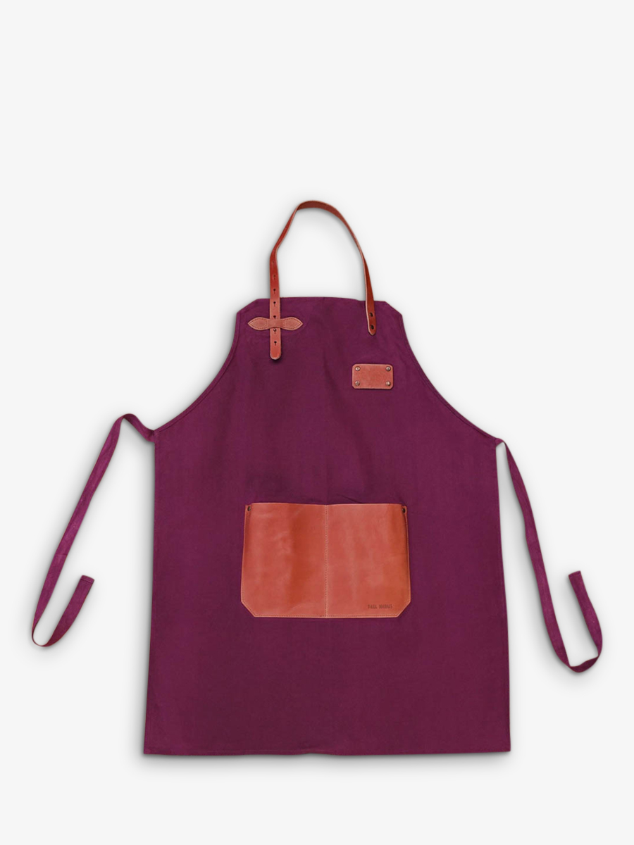 Foto-Vorderansicht-Lederschürze-Gartenarbeit-violett-letablier-violet-paul-marius-apron-p