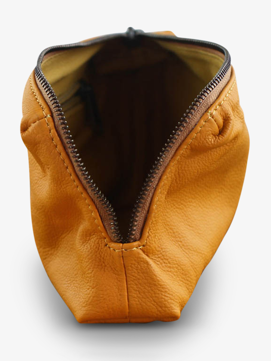 Foto-Innenansicht-Ledertasche-für-Damen-gelb-Adele-Safran-Paul-Marius-M500-Y