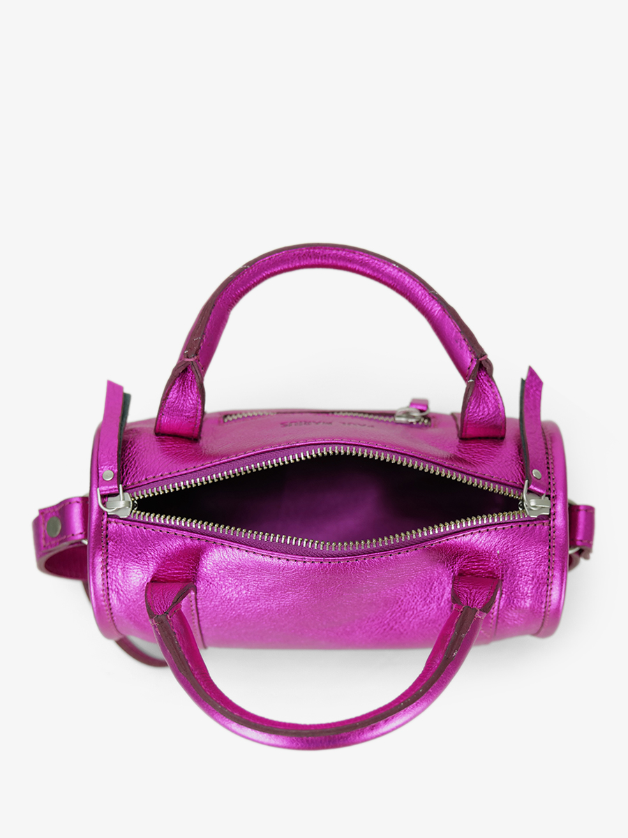 Foto-Innenansicht-Bowlingtasche-Leder-Damen-rosa-Charlie-Ultraviolet-Paul-Marius-W30-UV-PI