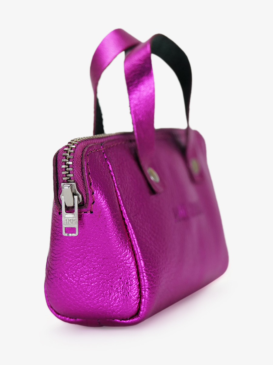 foto-ansicht-von-der-seite-brieftasche-leder-damen-rosa-mon-permier-paul-marius-ultraviolet-paul-marius