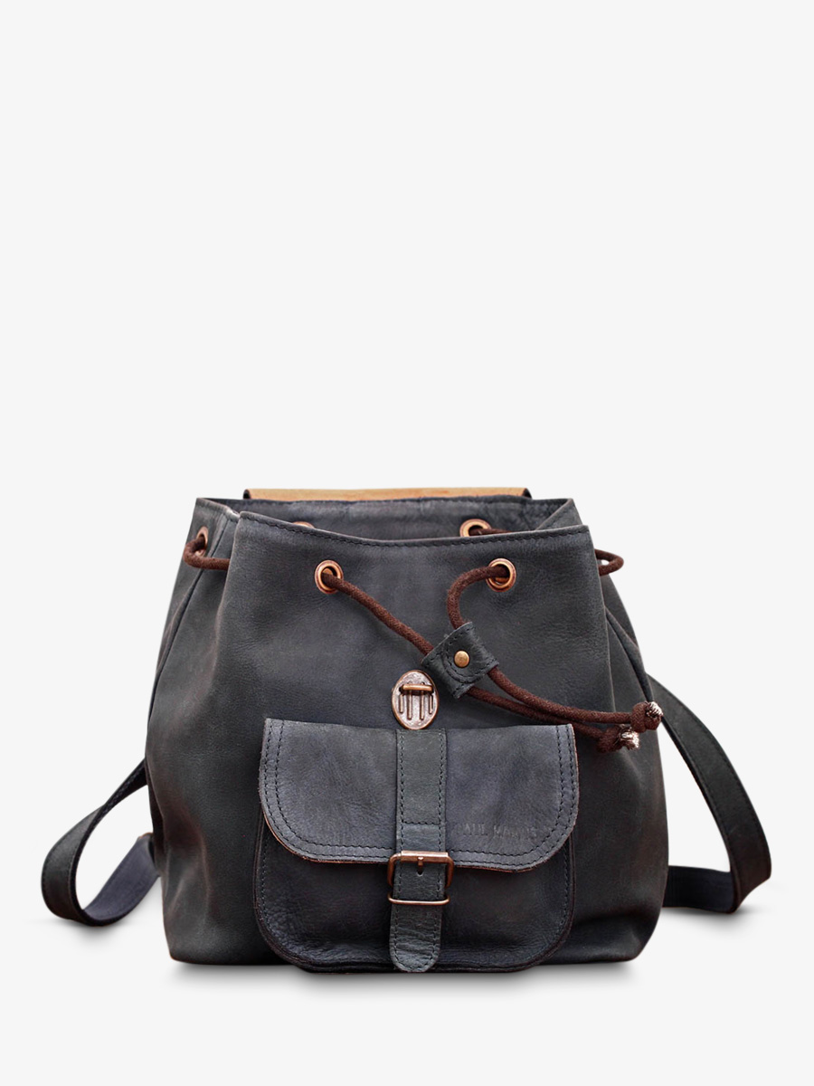 Foto-Rückansicht-Rucksack-Leder-Damen-blau-LeBaroudeur-petrolblau-Paul-Marius-M40-DB