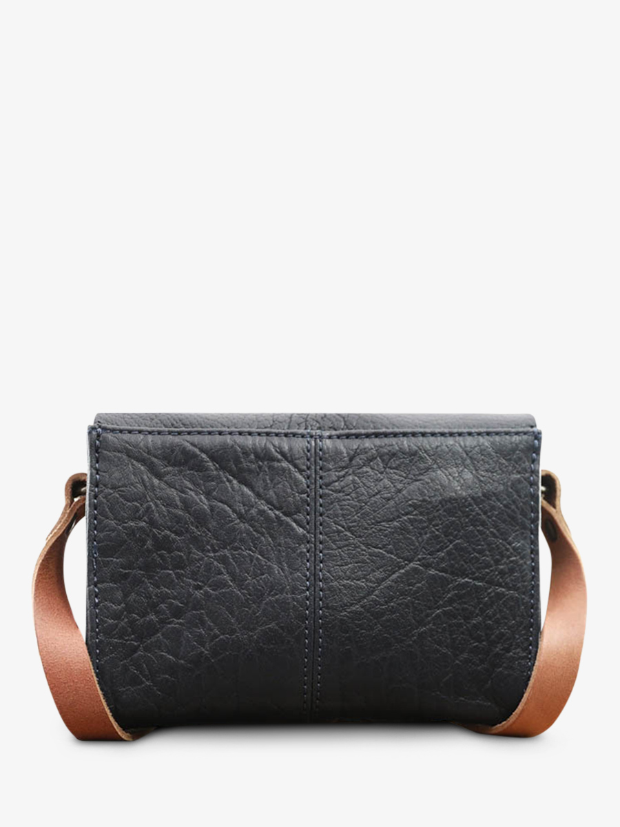 Foto-Rückansicht-Umhängetasche-Leder-Damen-blau-Le-Mini-Indispensable-tintenblau-Paul-Marius-W08S-DB