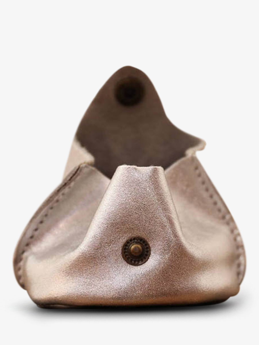 Foto-Innenansicht-Geldbörse-Leder-silberfarben-Lescarcelle-silberfarben-Paul-Marius-M56-S