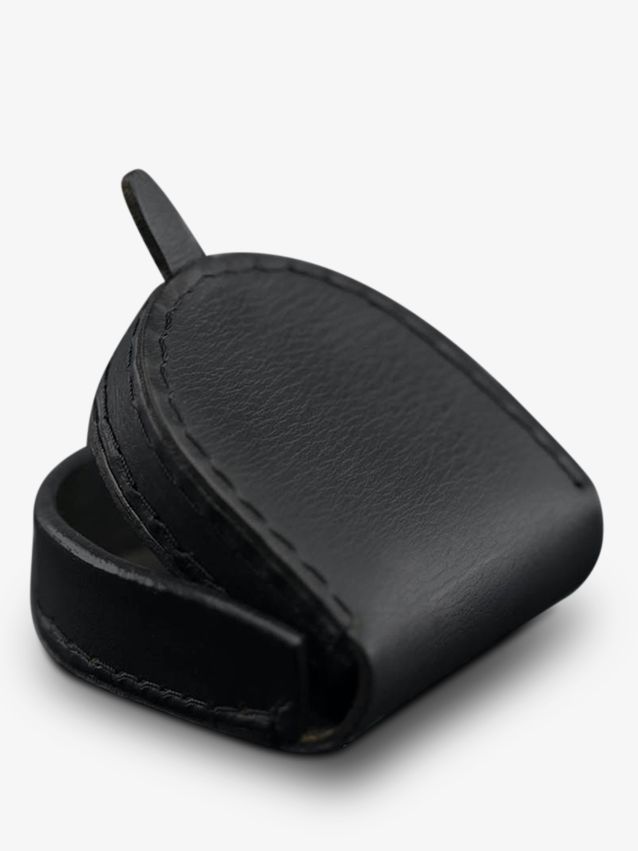 Foto-Vorderansicht-Geldbörse-Leder-schwarz-LeCrapaud-Robert-schwarz-Paul-Marius-LHSCW-B