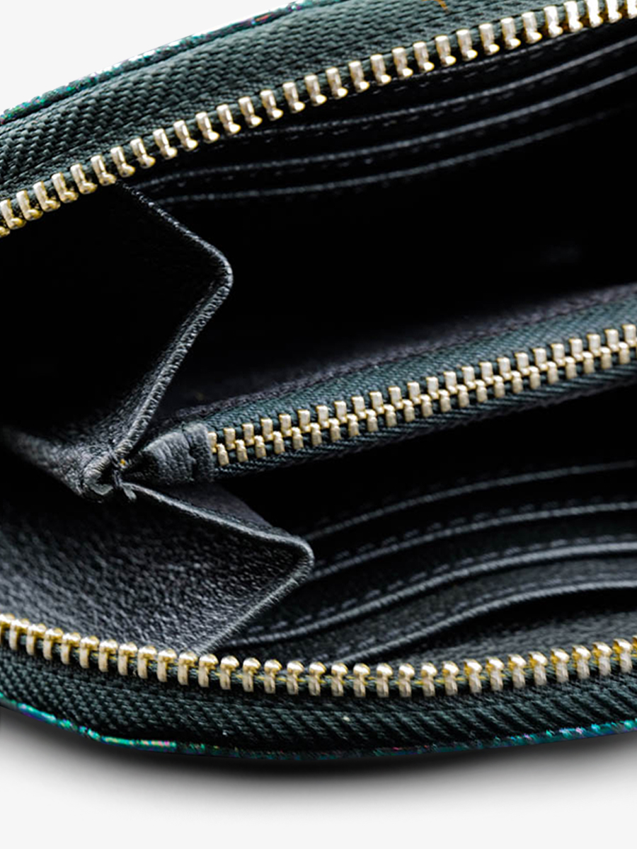 Foto-Innenansicht-Brieftasche-Leder-Damen-blau-grün-LePortefeuille-Manon-Boreal-Paul-Marius-M32-Msp