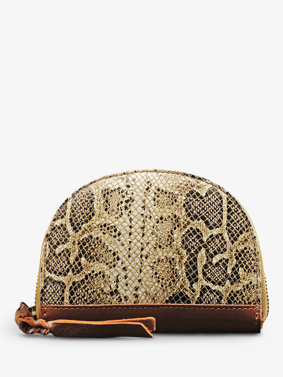 Foto-Vorderansicht-Brieftasche-Leder-Damen-Python-LePortefeuille-Manon-Python-Molure-Paul-Marius-M32-P-W-L