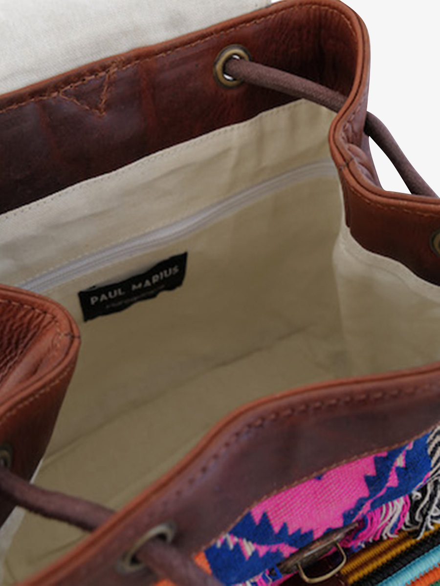 Foto-Innenansicht-Rucksack-Leder-Damen-blau-weiß-LeBaroudeur-Horizon-Paul-Marius-M40-HOR