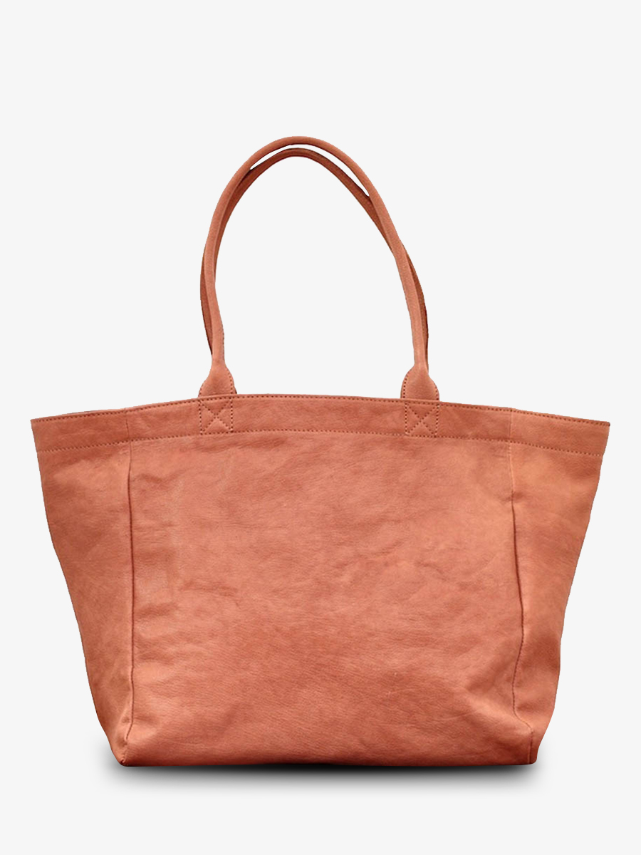 Foto-Vorderansicht-Tasche-Ledertasche-für-Damen-Paulmarius-beige-monpartenaire-m-nude-paul-marius-m300m-n