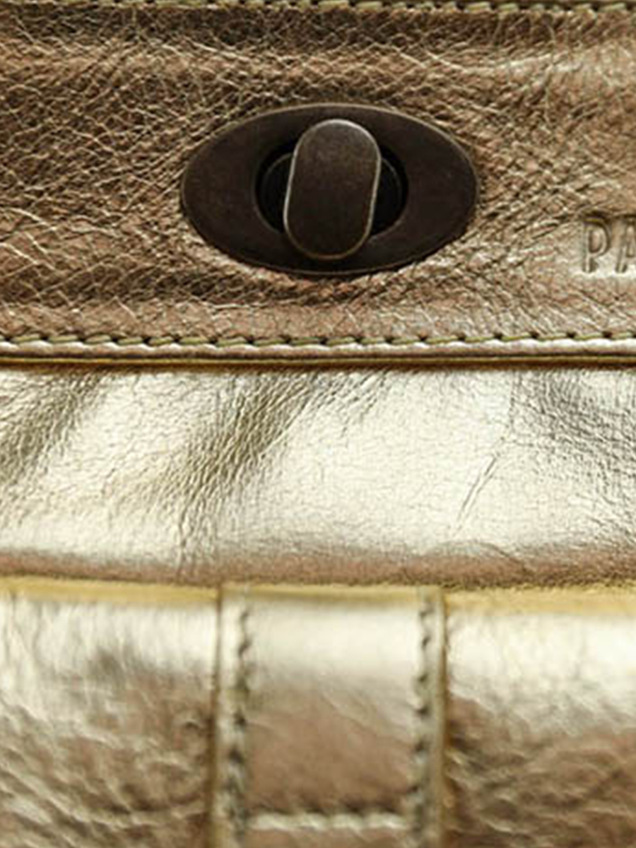 Foto-Material-Handtasche-aus-goldenem-Leder-Le1950-golden-Paul-Marius-M46-g