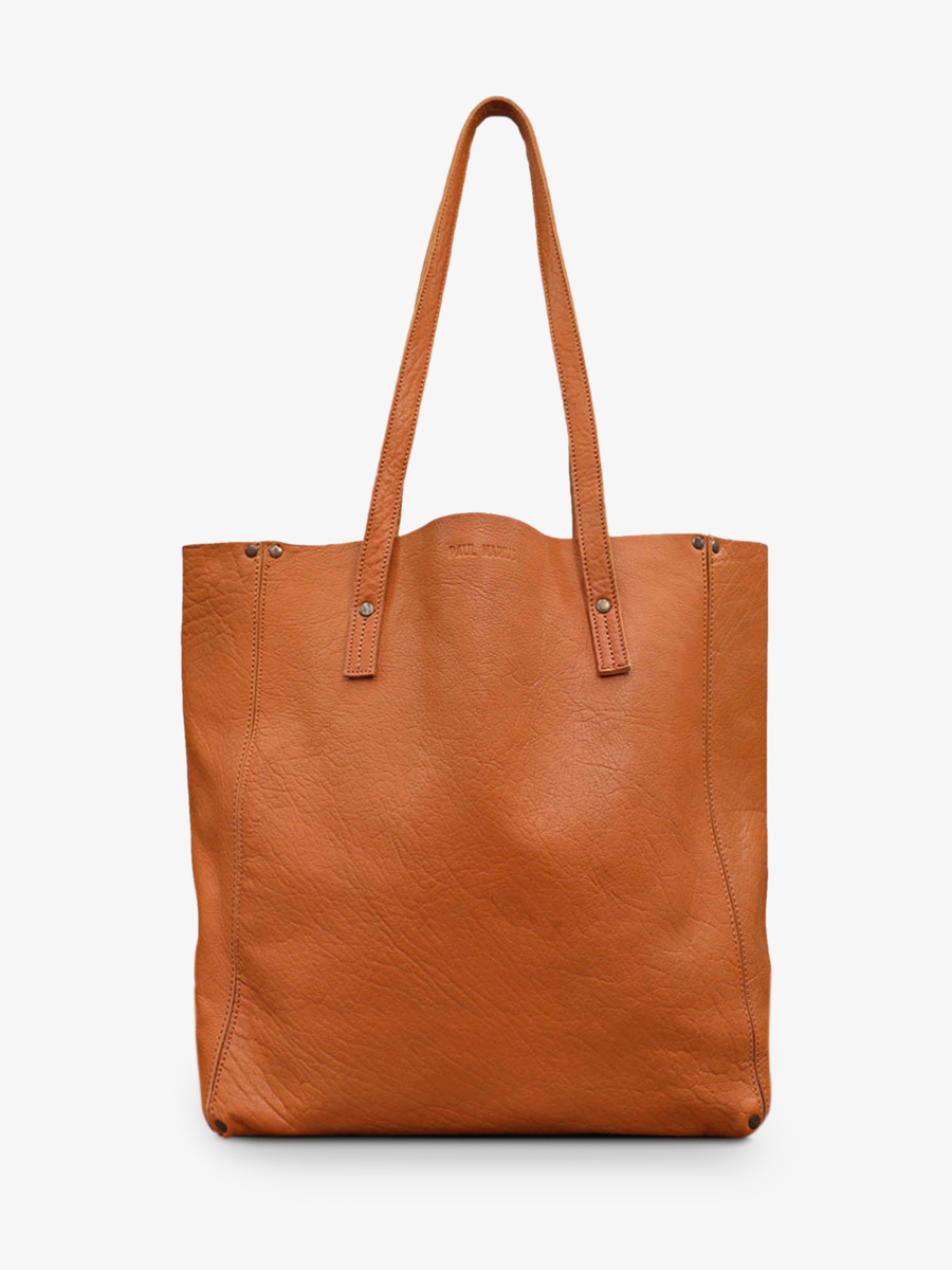 foto-ansicht-von-vorne-ledertasche-für-damen-beige-leffronte-l-sable-paul-marius-w11-n