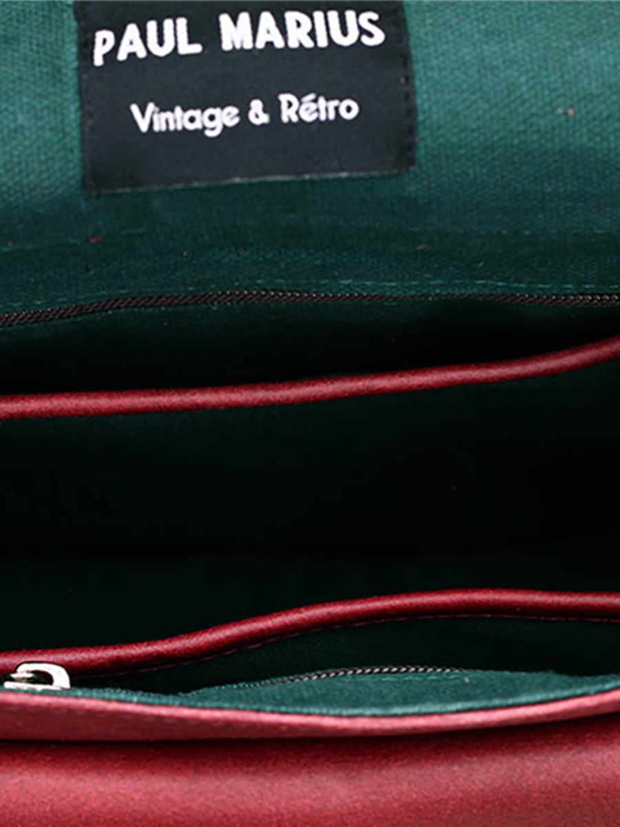 Foto-Innenansicht-Umhängetasche-Leder-Damen-rot-LaBesace-Bordeaux-Paul-Marius-M09-DR