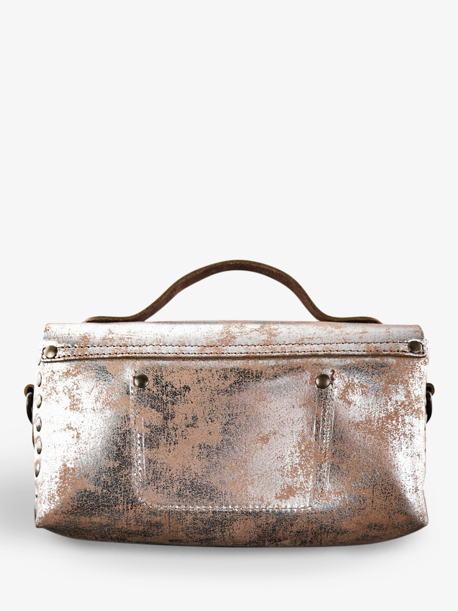 Foto-Rückansicht-Umhängetasche-Leder-Damen-silberfarben-L'Artisane-Eclats-Argent-Paul-Marius-P02-SD