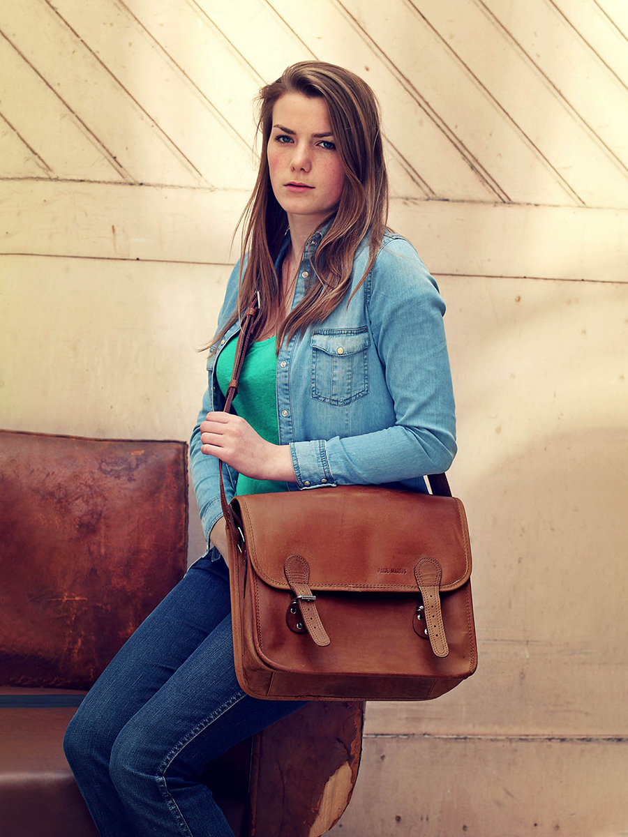 Foto-Tragetasche-Dokumententasche-Leder-A4-braun-Lasacoche-M-natur-Paul-Marius-M02S14-L