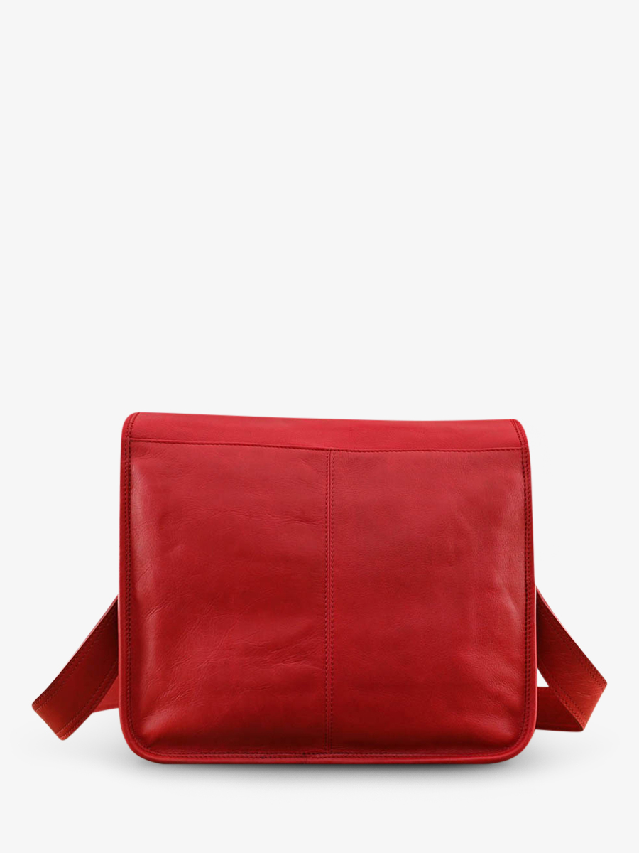 Foto-Rückansicht-Aktentasche-Leder-A4-rot-Lasacoche-M-Karminrot-Paul-Marius-M02S14-R