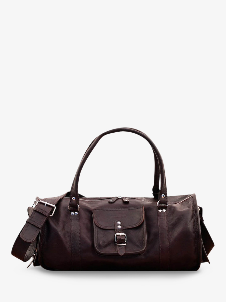 foto-ansicht-von-vorne-reisetasche-aus-schwarzem-leder-levoyageur-l-indus-paul-marius-m08s50-d