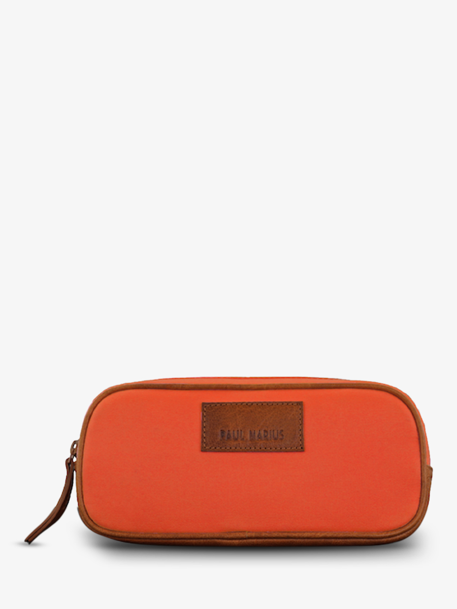 Foto-Vorderansicht-Schultasche-orange-LaTrousse-decolier-orange-paul-marius-m504-ol-ox-o